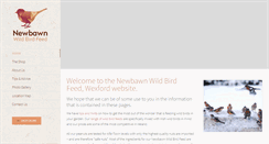 Desktop Screenshot of newbawnwildbirdfeed.com
